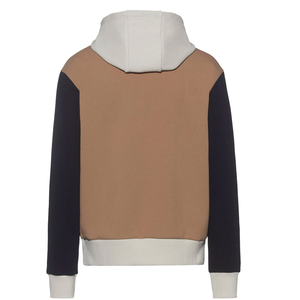 Sweat-shirt à capuche pour homme, coupe classique, décontracté, automne, tricoté, mélange coton et polyester, avec fermeture éclair et blocs de couleur - Product Image 6