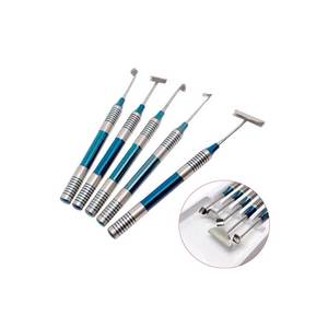 Ensemble d'instruments de micro-chirurgie en acier inoxydable de qualité chirurgicale, autoclavable, porte-aiguilles micro, ciseaux, kit d'instruments chirurgicaux fins - Product Image 5