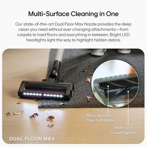 Aspiradora Inalámbrica CordZero A925, 120 Minutos de Autonomía con Batería Recargable Adicional, Actualización Dual Floor Max 2024 - Product Image 2