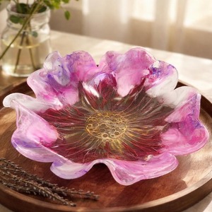 Top Selling Polished Handmade Eco-Friendly Resin Serving Bowl Platter-Dishwasher Safe Customizable Modern European Design Home - Product Image 2