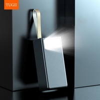 50000mAh Power Bank Chargeur de plus grande capacité Banques d'alimentation Chargeur de super capacité PD22.5W avec lumières LED Power Bank