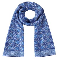 Écharpe de créateur pour filles, personnalisée avec logo, impression numérique colorée sur polyester, 100% soie chiffon, douce pour la peau, multifonctionnelle et élégante
