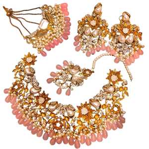 Parures de bijoux en cristal pour femmes, collier et boucles d'oreilles de luxe pour mariage, haute qualité, vente en gros - Product Image 1