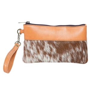 Style bohème femmes en cuir de vachette véritable bracelet pochette taille personnalisable Floral nouveau sac à main de mode occidentale - Product Image 1