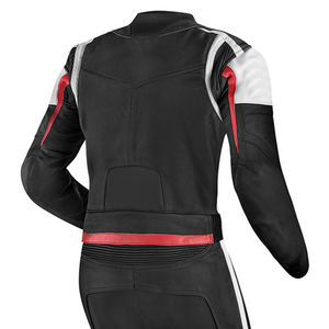 Combinaison de moto tendance pour hommes, vente en gros, séchage rapide, protection robuste, en cuir - Product Image 4