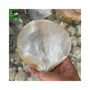 Assiette en nacre faite à la main, assiette à caviar en coquille naturelle, vaisselle décorative de haute qualité pour banquets et événements - Product Image 1