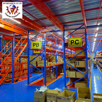 Fabricant de systèmes de planchers en mezzanine robustes pour les installations logistiques avec une conception gain de place et une structure en acier technique