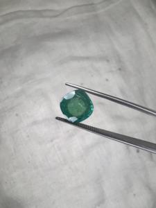 Esmeralda Zambiana Natural de 3.33ct, Gema Suelta, Corte Cuadrado Cojín, Esmeralda Verde, Venta al por Mayor para Joyería Fina y Fabricación de Anillos - Product Image 2
