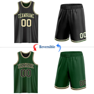 Maillot de basket-ball réversible de qualité supérieure, vêtements d'équipe personnalisés USA - Product Image 1