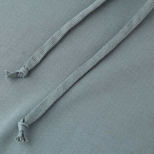 เสื้อฮู้ดโอเวอร์ไซส์แบบยูนิเซ็กซ์ สีพื้น ผ้าฝ้ายฟลีซ สวมใส่สบายๆ สำหรับฤดูใบไม้ร่วง ทรงปกติ แขนยาวถัก - Product Image 5
