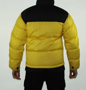 OEM wholesale factory mens winter jackets <b>coats</b> custom long sleeves cropped <b>padded</b> puffer jacket for men - Product Image 4
