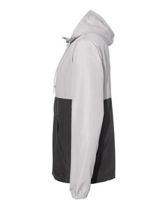 Veste coupe-vent en nylon respirant à fermeture éclair personnalisée pour hommes, veste coupe-vent imprimée, veste d'extérieur grande taille - Product Image 4
