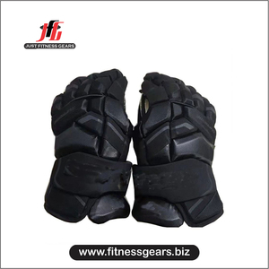 JUST FITNESS GEARS Gants de hockey sur glace en nylon robuste P92 Blade, paume noire, légers, imperméables, offrant une protection pour la glace épaisse - Product Image 5