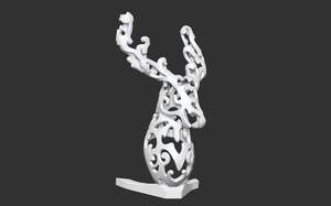 Excellent Quality <b>Decorative</b> Metal Animal Sculpture with Artistic Finish for Garden Home Office <b>Decor</b> Display Available For Sale - Product Image 5