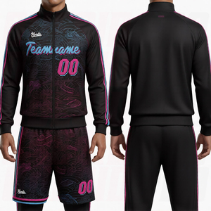 ชุดบาสเก็ตบอลแบบกำหนดเอง แพ็คเกจเสื้อเจอร์ซีย์ตาข่ายระบายอากาศ เสื้อฝึกซ้อม กระเป๋า ถุงเท้า ชุดวอร์ม ชื่อทีม เบอร์ทีม - Product Image 3
