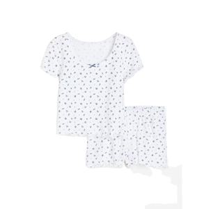 Pijama de Jersey de algodón para mujer, superventas, cintura elástica, venta al por mayor, ropa de dormir tejida para invierno para otoño, verano y primavera, 2024 - Product Image 1