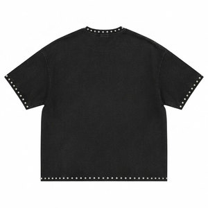 Wholesale New Design Rhinestone <b>T</b> <b>Shirts</b> For Men Streetwear Fashion Printed Men Custom Design <b>Ringer</b> Rhinestone <b>T</b> <b>Shirts</b> - Product Image 2