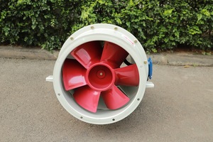 Ventilador Axial de Accionamiento Directo APL-5-3.5D de Alta Temperatura y Fácil Instalación para Presurización de Pasillos, Ventilador de Conducto de Acero al Carbono - Product Image 2