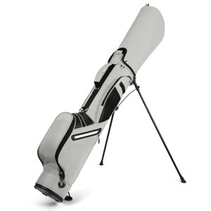 Sac de golf de transport du dimanche en cuir synthétique durable avec mécanisme de pieds stabilisateurs et organisation facile des clubs pour les voyages - Product Image 2