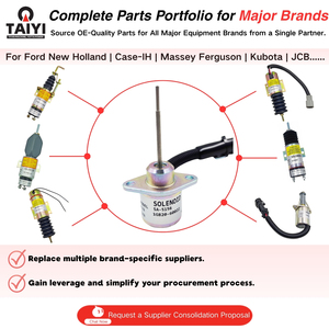 1G820-60012 1G820-60020 1G820-60022 Solénoïde d'arrêt de carburant pour excavatrice Bobcat pour arrêt de carburant Kubota OEM/ODM disponible - Product Image 2