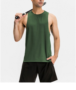Débardeur de sport pour hommes, sans manches, ample et déchiré, pour la musculation et l'entraînement, vente en gros - Product Image 3