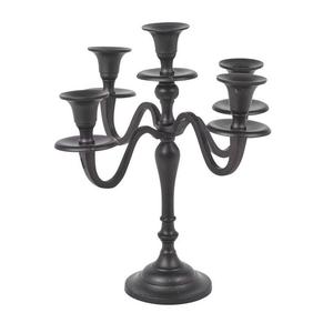 Décoration d'intérieur, chandelier en métal à 5 bras, porte-bougie, support à bougies pour mariage, table de dîner, fête de Noël - Product Image 5