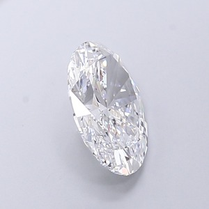 Diamant de laboratoire taille ovale 3,01 carats, couleur D, clarté VS1, pierre précieuse lâche, excellente finition, composant de joaillerie fine pour bague - Product Image 4