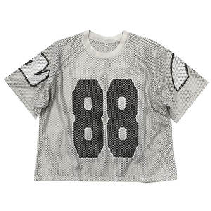 Camiseta Deportiva de Malla Oversize Personalizada para Hombre, Estilo Hip Hop, Fabricante Mayorista OEM - Product Image 1