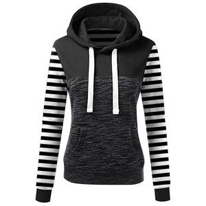 Sweat à capuche pour femme, coupe décontractée, hiver, logo frontal, 100% coton molletonné, respirant, coupe-vent, écologique, doublé, personnalisable - Product Image 3