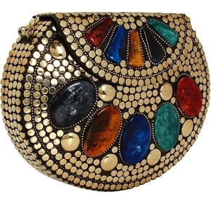 Wedding Special Mosaic <b>Clutch</b> Bag With Premium Work Royal Bridal Mosaic <b>Clutch</b> Bag With Heavy Decoration for women handbag - Product Image 5