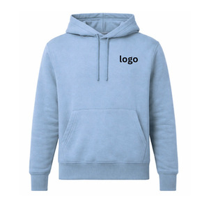 Men's High Quality 100% Cotton Solid Winter <b>Warm</b> <b>Fleece</b> Hoodie Custom Thick Pullover OEM Service 180g Breathable Embroidery Logo - Product Image 6