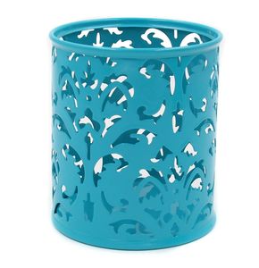 Flower Design Antique Metal <b>Desk</b> Organizer with Elegant Look Perfect <b>for</b> Holding <b>Pencils</b> and Pens on Your <b>Desk</b> - Product Image 5