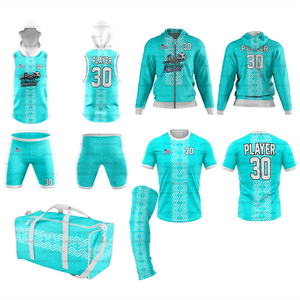 Tenues de football 7v7 de qualité supérieure, sublimées, avec emballage promotionnel, personnalisables avec nom du joueur, nom de l'équipe, logo et positions, 100% personnalisables - Product Image 1