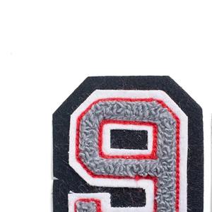 Parches 3D de Chenilla Personalizados de Alta Calidad, Insignias Bordadas con Lentejuelas, Logotipo Termoadhesivo para Sudadera con Capucha y Sombrero 2026 - Product Image 2