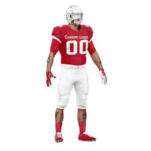 Maillot de football américain en sergé d'attirail d'uniforme de football américain personnalisé - Product Image 3