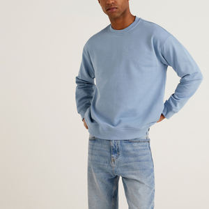 Sudadera con Capucha Personalizada con Logotipo, Cuello Redondo, Unisex, 100% Algodón, Gruesa, de Gran Gramaje, Sudadera Extra Grande Bordada, Sudadera Lisa para Hombre - Product Image 4