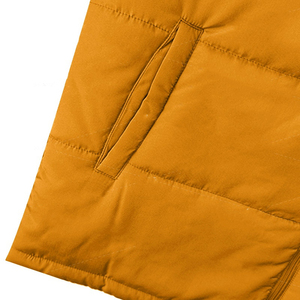 Chaleco Acolchado Ligero Personalizable para Hombre, Diseño con Cierre, Impermeable, Ropa de Invierno, Chaqueta Estilo Hip Hop - Product Image 6