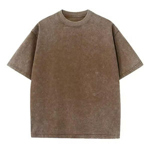 เสื้อยืดผู้ชายแฟชั่นฤดูใบไม้ผลิ/ฤดูร้อน 2026 คอเต่า แขนสั้น ทรงเข้ารูป สไตล์ลำลอง สีพื้น - Product Image 1