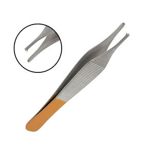 Volgo Care Intl. Juego de 5 Pinzas Multiusos con Mango Ancho, Antideslizantes, de Acero Inoxidable, para Trasplante de Cabello - Product Image 4