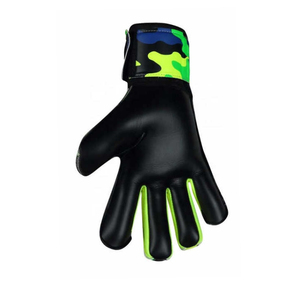 Football Goalkeeper Gloves Full Finger Non-Slip Breathable PU <b>Silicone</b> Material Adjustable Wrist Strap Unisex Sports Gear - Product Image 3