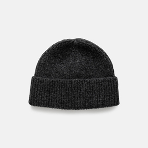 Unisex Knitted Beanie Hat Solid Color Winter Cap Handmade Acrylic Warm Casual Style for Adults - Product Image 5