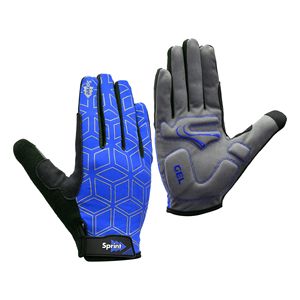 Gants de cyclisme noirs à doigts entiers, respirants, avec paume en gel antidérapante, pour le vélo et les sports de plein air - Product Image 1