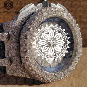 Reloj de Lujo para Mujer Charm_Jewells, 38 mm, Redondo, Analógico, de Cuarzo, con Correa de Acero Inoxidable, Esfera de Cristal de Zafiro y Bisel de Diamantes - Product Image 5