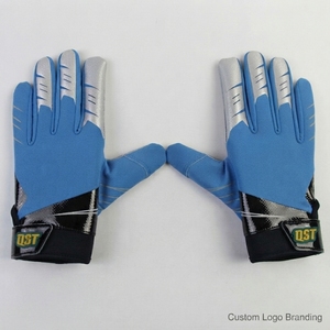 Gants de football américain pour jeunes et adultes, pour l'entraînement en équipe, avec fermeture au poignet, légers. - Product Image 5