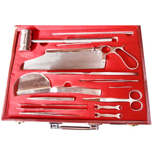 เครื่องมือผ่าตัดหลังการศพคุณภาพสูง ทนทาน ใช้ซ้ำได้ ระดับ Class I ผลิตจากสแตนเลสสตีล ยี่ห้อ M.A SIDDIQUE INTERNATIONAL ราคาดีที่สุด - Product Image 2