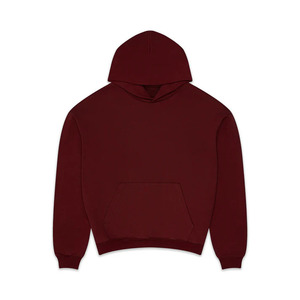 Burgundy Red Pullover Hoodie Alternative names: * <b>Wine</b> Red Hoodie * Maroon Streetwear Hoodie * Premium Fleece Hoodie * Over - Product Image 1