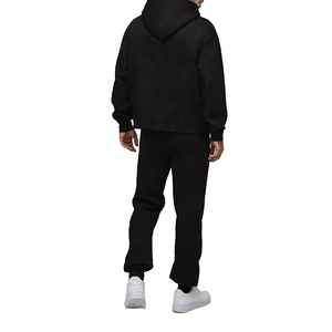 Prix de gros 2026 Survêtements personnalisés imprimés délavés à l'acide, comprenant un sweat à capuche oversize à épaules tombantes et un pantalon baggy, noirs, pour hommes et femmes - Product Image 4