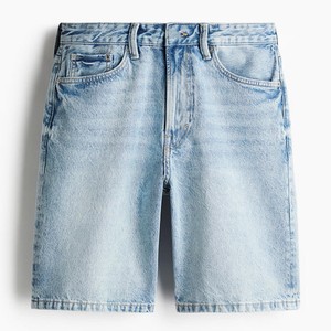 Factory Price Men's Knee Length Denim Shorts Cotton Blend <b>Low</b> MOQ Custom Branding Available - Product Image 5