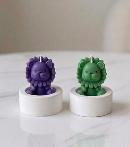 Vela Decorativa Estética para el Hogar, Regalo para Baby Shower o Bautizo, Vela Única con Forma de Animal, Estilo Nórdico, Decoración Minimalista, Juego de Velas Bonitas - Product Image 2