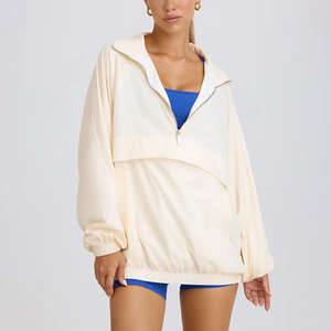 Chaqueta Deportiva NESTA SPORTS, Nueva, Transpirable, con Cuello Alto y Media Cremallera, Ligera, para Correr, Fitness y Yoga, para Mujer - Product Image 5